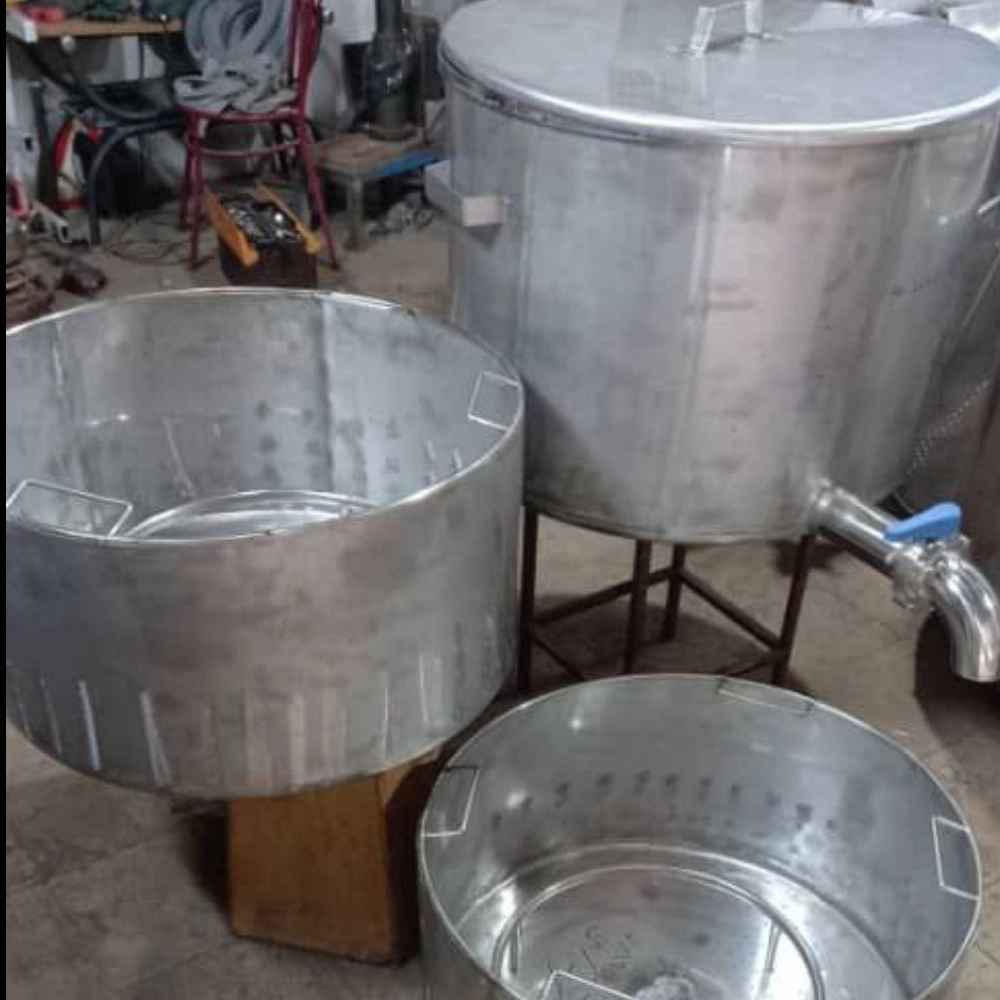 دیگ های تک جداره استیل